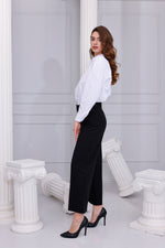 Sz Royal Wide Leg Pants Black