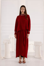 A&W Feray Set Burgundy