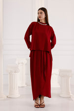 A&W Feray Set Burgundy