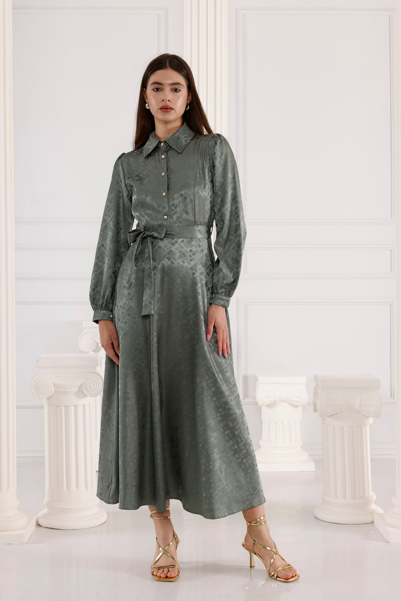 BRT Yezra Dress Green