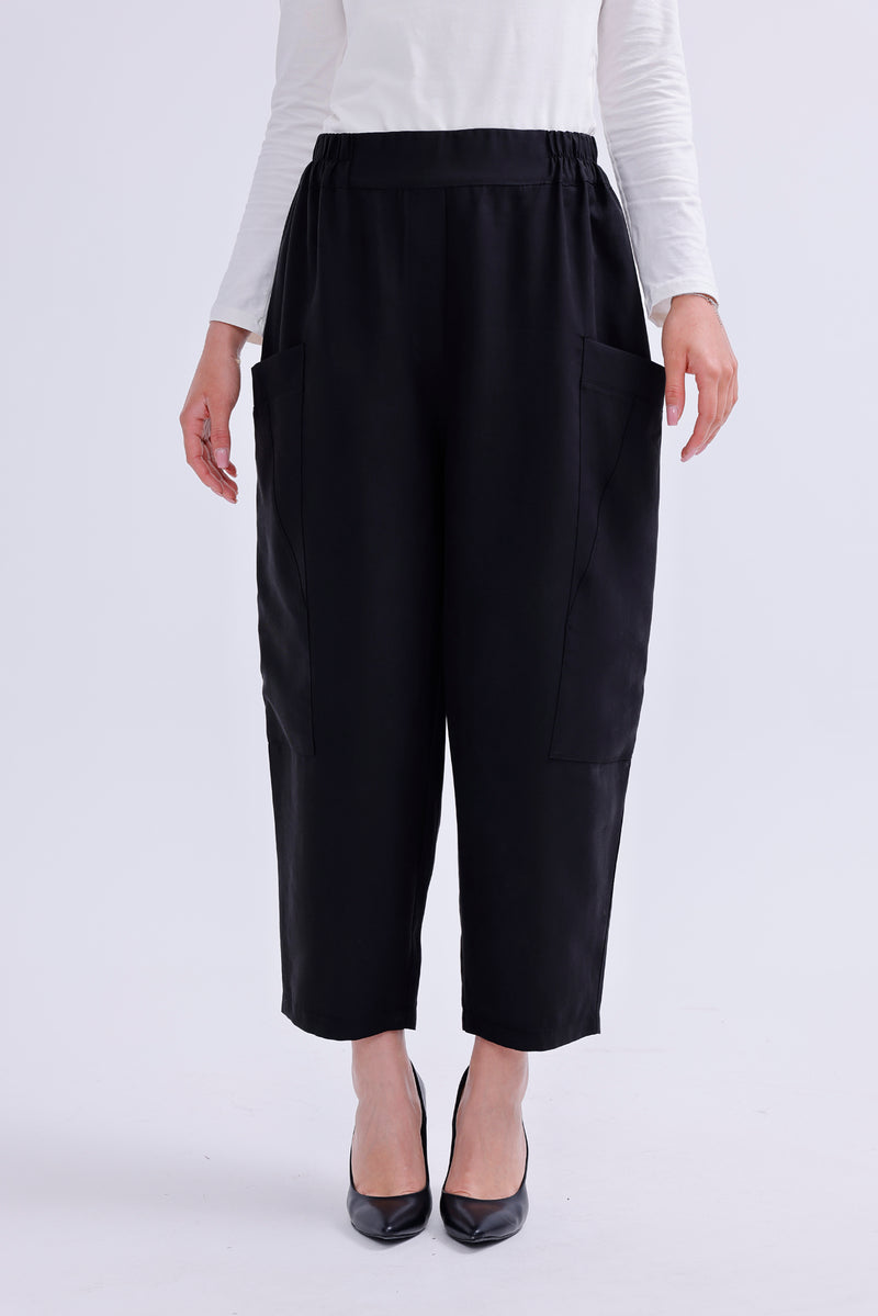 SZ Kangaroo Canvas Pants Black