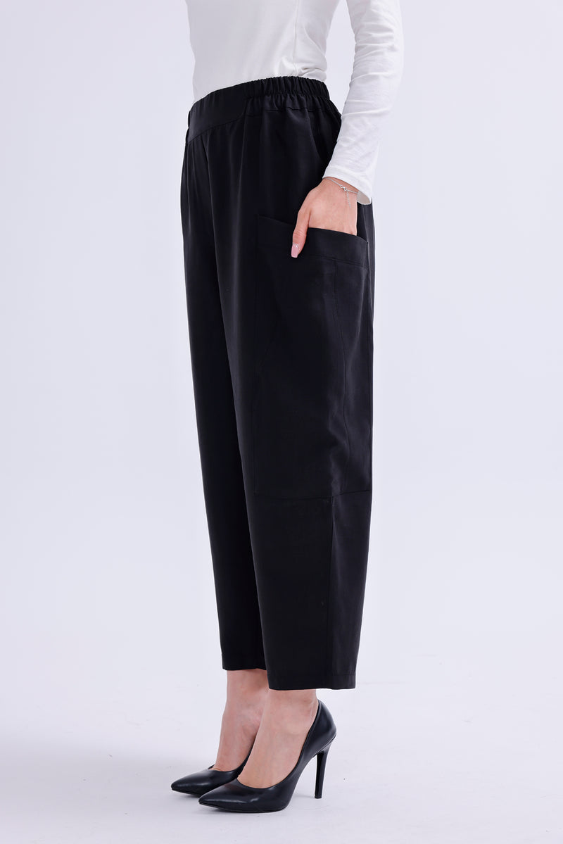 SZ Kangaroo Canvas Pants Black