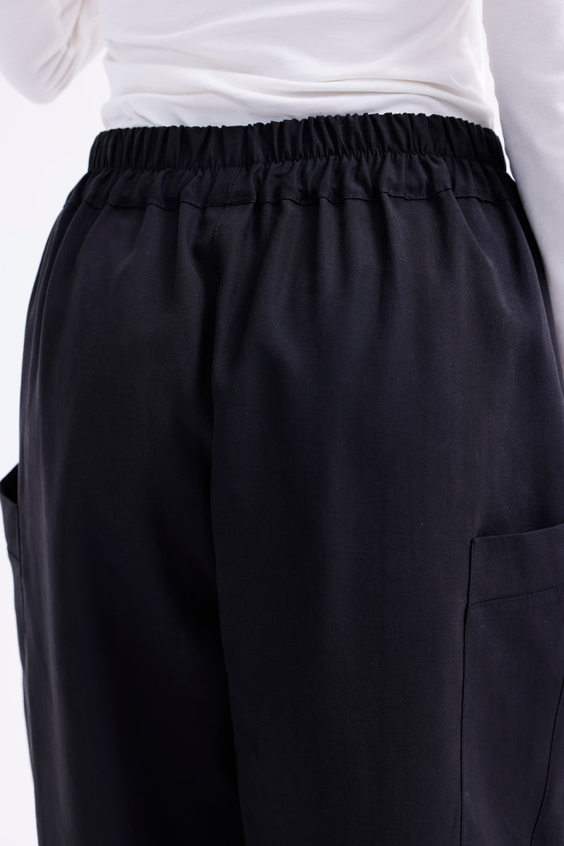 SZ Kangaroo Canvas Pants Black