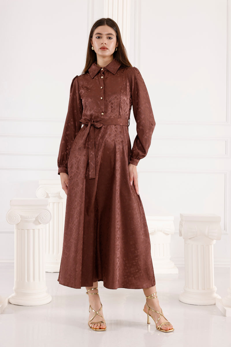 BRT Yezra Dress Brown
