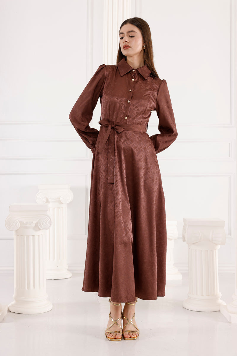 BRT Yezra Dress Brown
