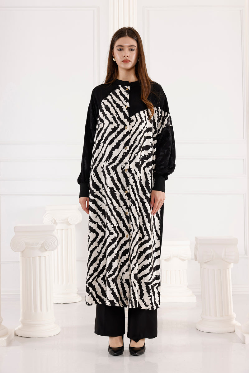ETC Ayla Long Shirt Black