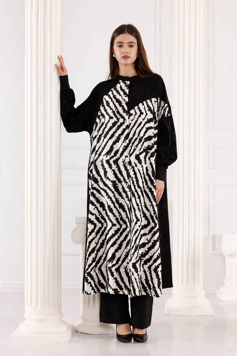 ETC Ayla Long Shirt Black