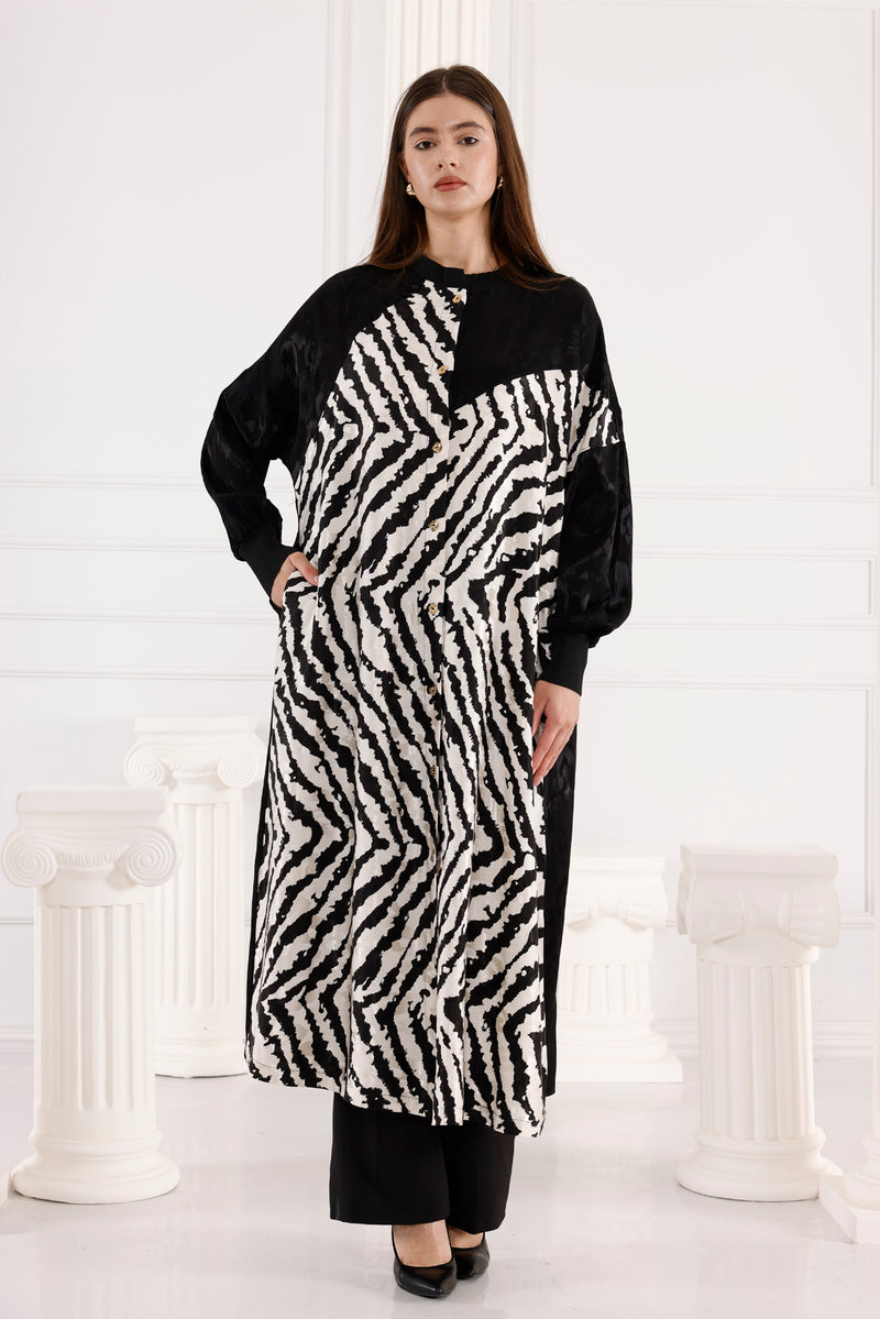 ETC Ayla Long Shirt Black