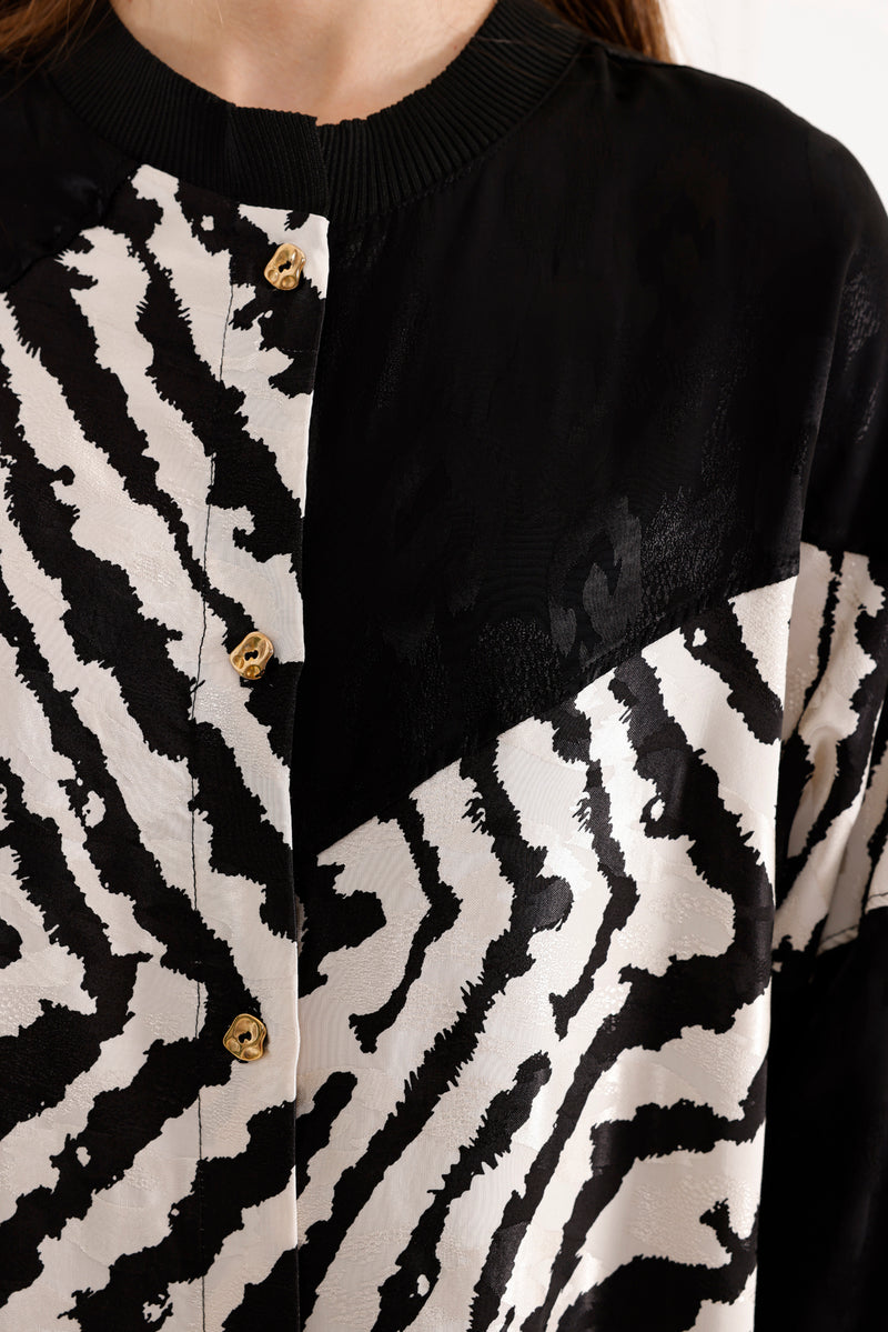 ETC Ayla Long Shirt Black