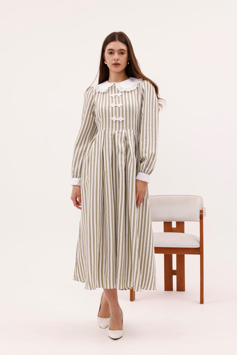 BRT Sahika Dress Green