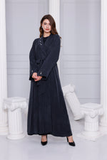 ETC Adelina Qupra Silk Long Jacket Anthracite