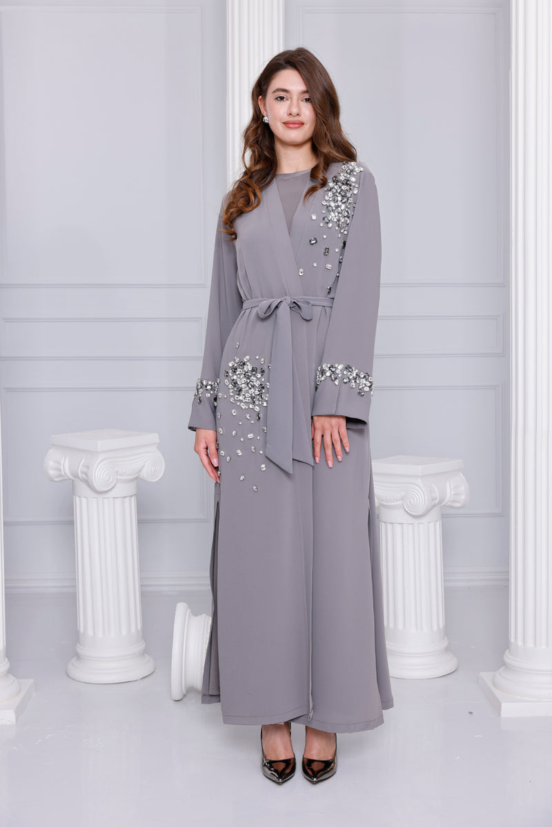 ETC Beyda Abaya Set Mink
