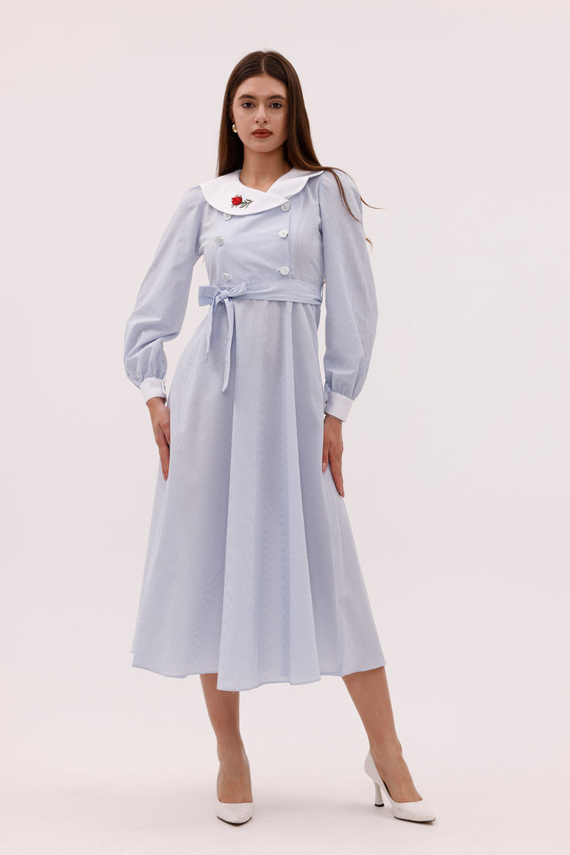 BRT Samira Dress Blue