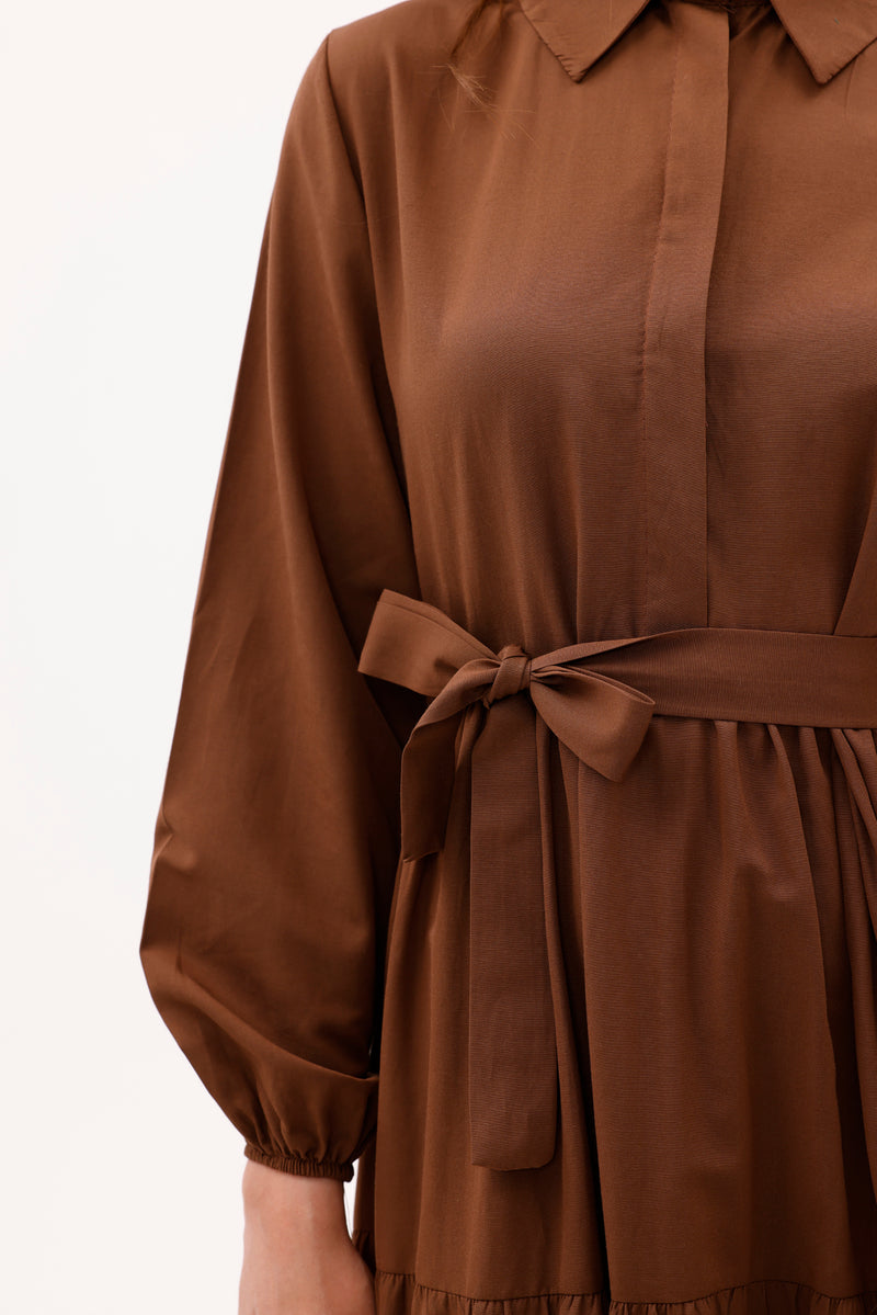 AFL Melonia Dress Brown
