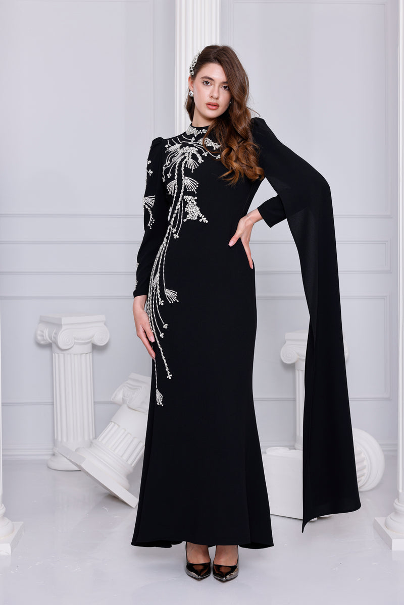 IPC Maia Special Occasion Dress Black