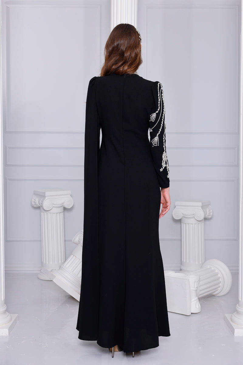 IPC Seren Special Occasion Dress Navy Blue
