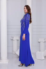 IPC Freya Special Occasion Dress Sax Blue