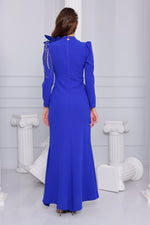 IPC Freya Special Occasion Dress Sax Blue