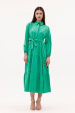 AFL Melonia Dress Almond Green
