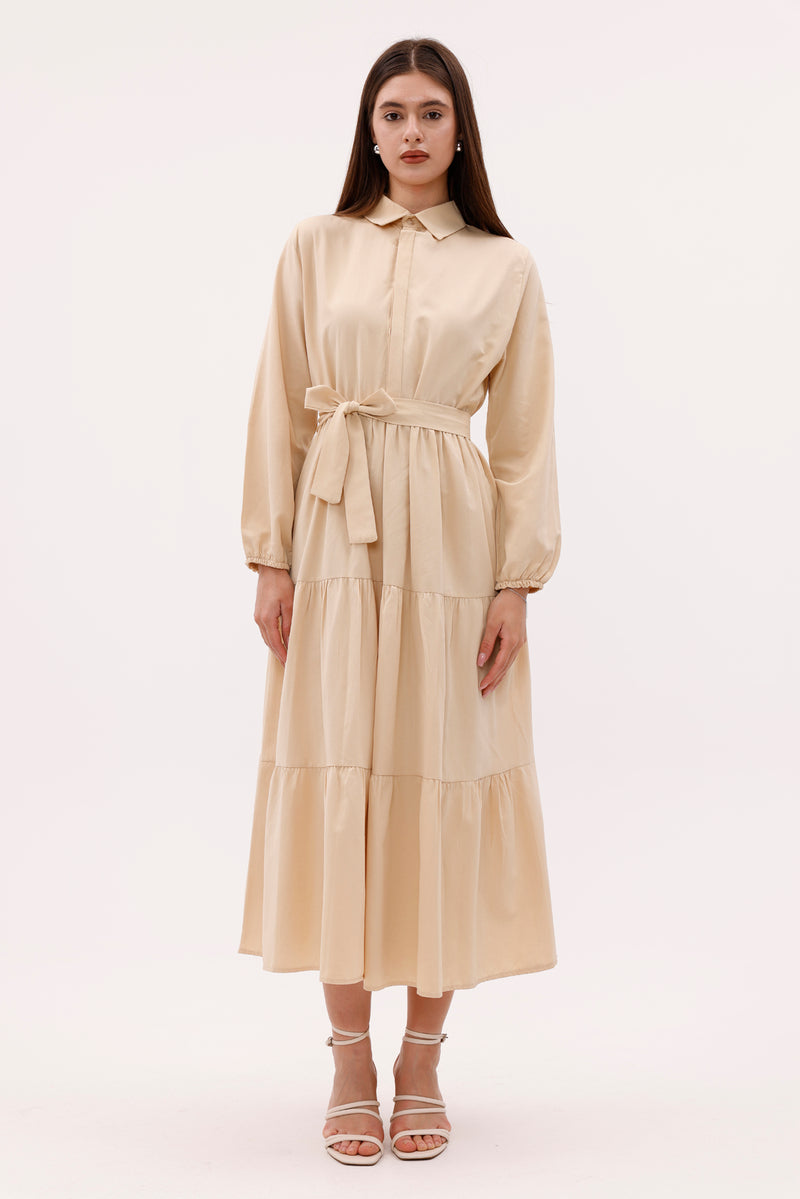 AFL Melonia Dress Beige