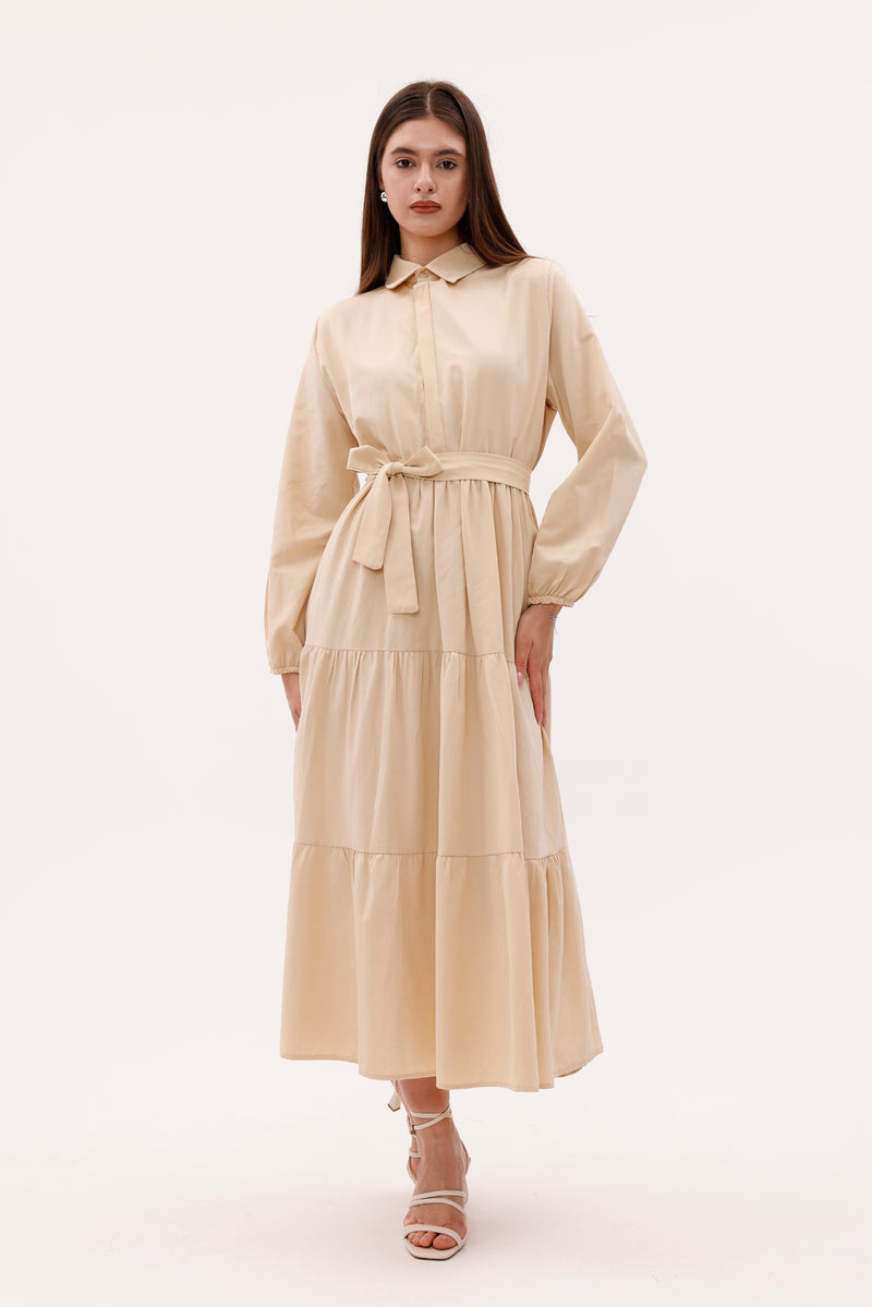 AFL Melonia Dress Beige