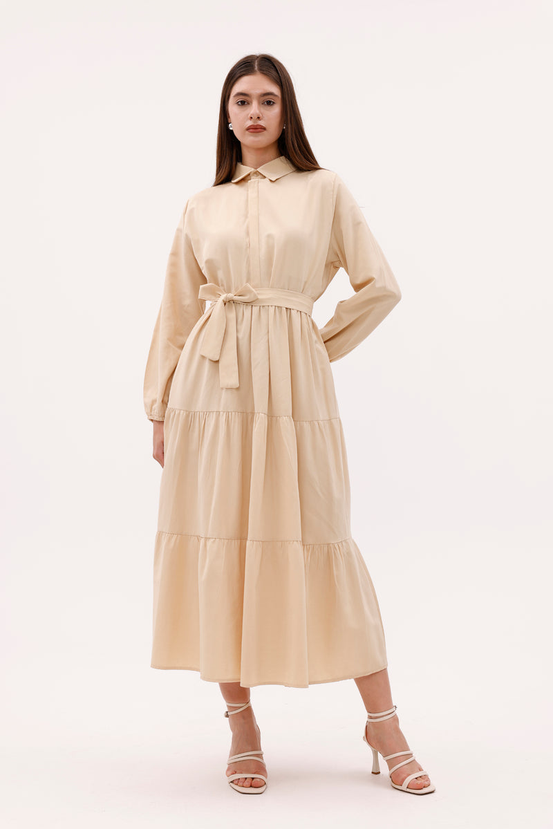 AFL Melonia Dress Beige