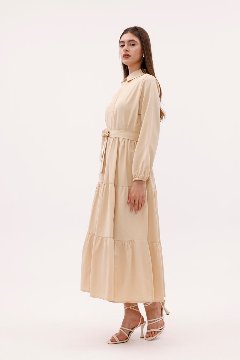 AFL Melonia Dress Beige