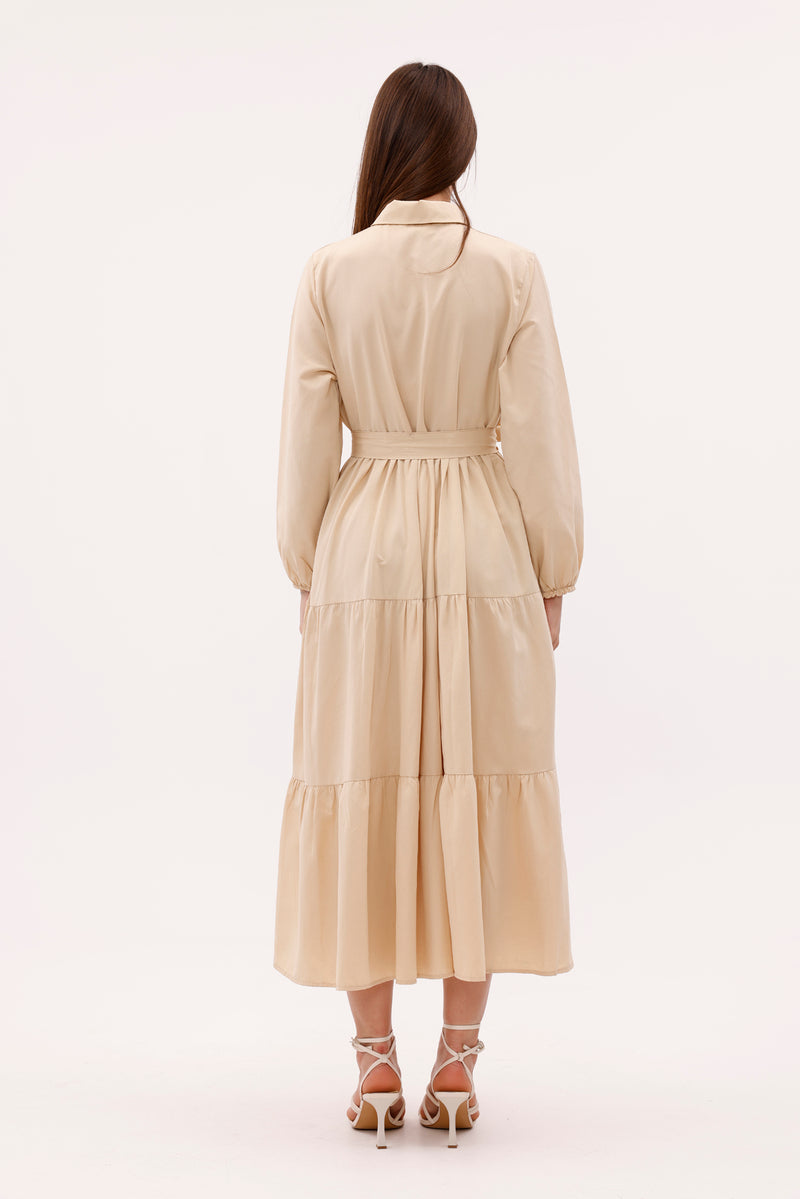 AFL Melonia Dress Beige