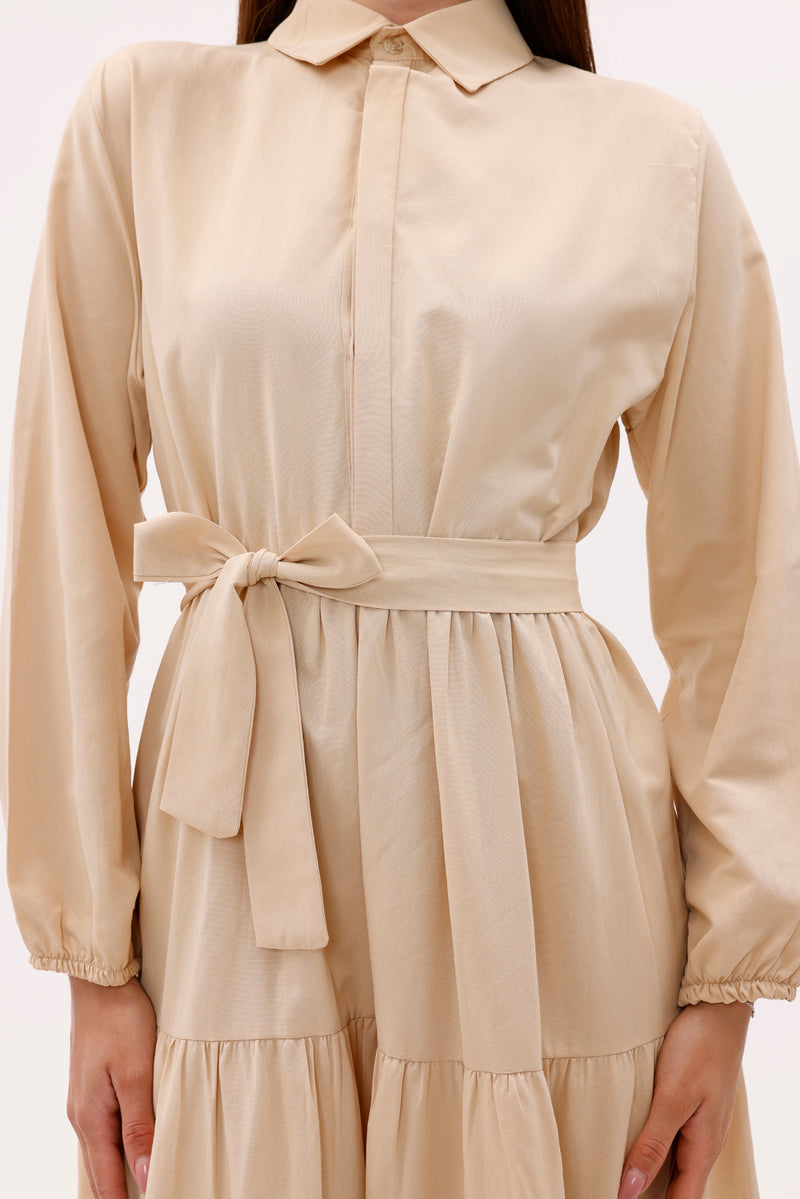 AFL Melonia Dress Beige