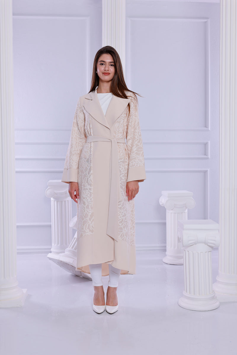 ETC Elanie Abaya Beige