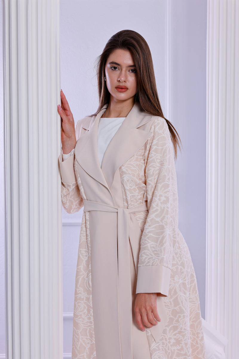 ETC Elanie Abaya Beige