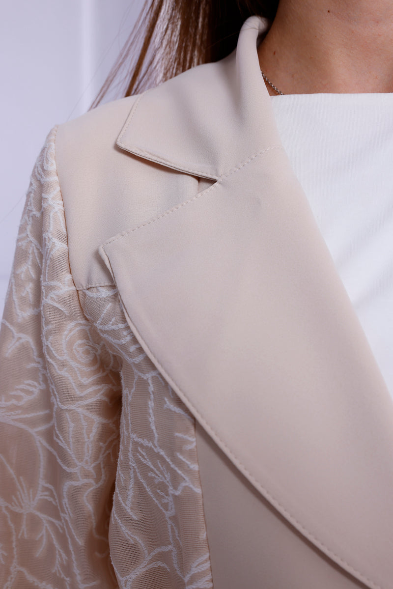 ETC Elanie Abaya Beige