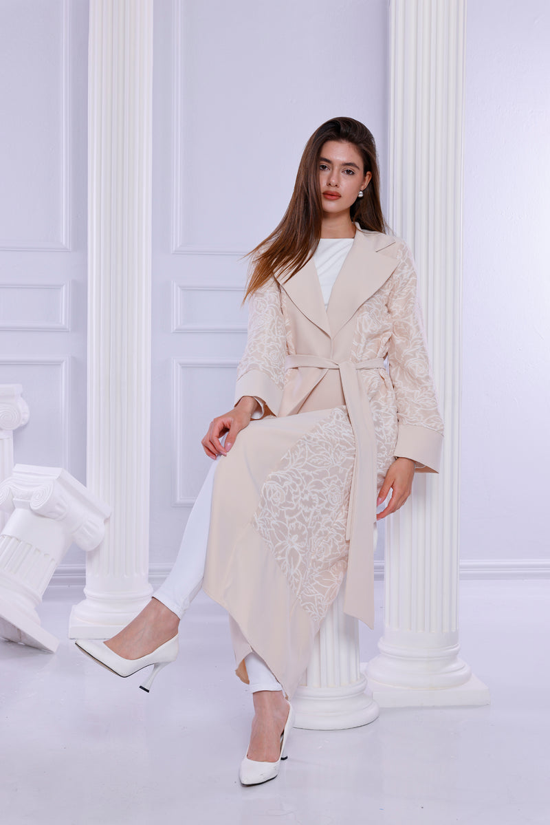 ETC Elanie Abaya Beige