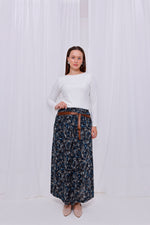 UG Printed Daily Skirt Navy Blue