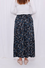 UG Printed Daily Skirt Navy Blue