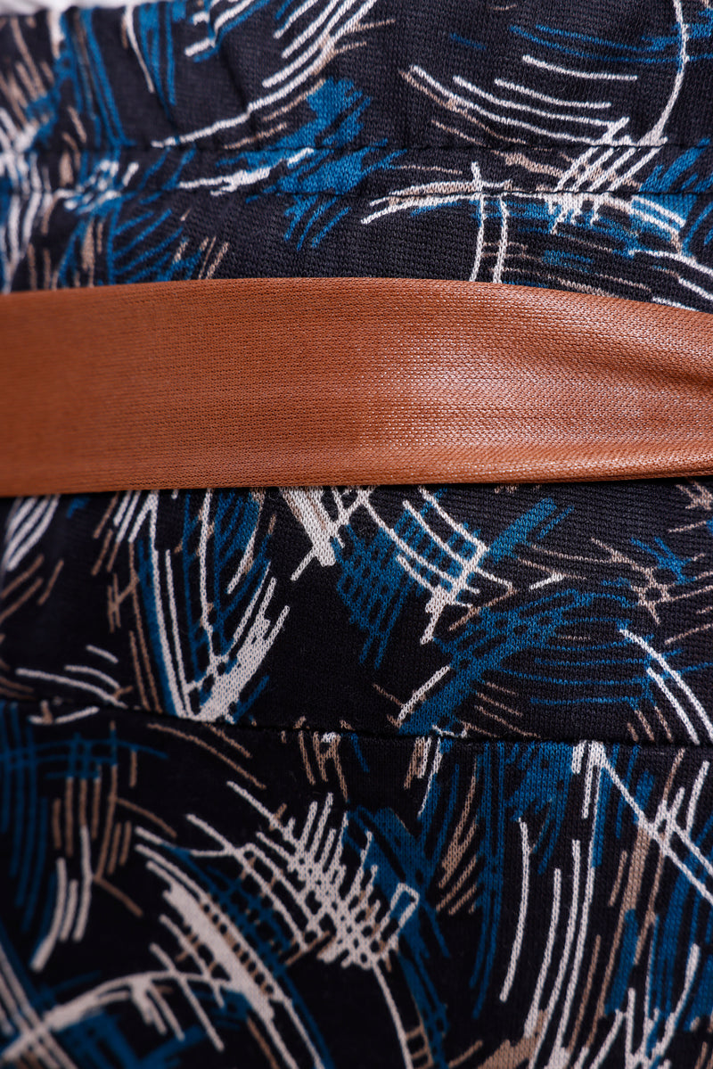 UG Printed Daily Skirt Navy Blue