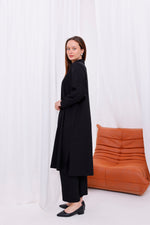 SR Selma Long Tunic Set Black