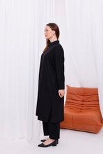 SR Selma Long Tunic Set Black