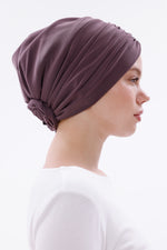 QF 1816 Handmade Turban Dried Rose