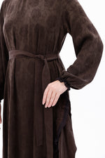 MissWhence 38806 Silk Dress Brown