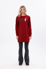 JMN Fernanda Tunic Burgundy