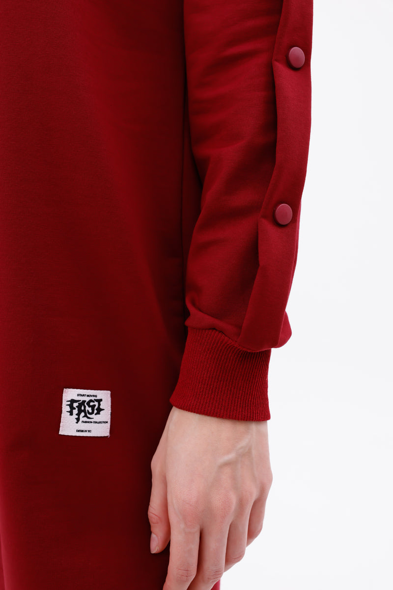 JMN Fernanda Tunic Burgundy