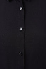 ENS Collins Cotton Shirt Black