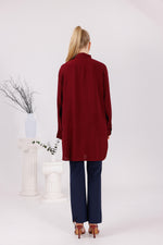 ENS Collins Cotton Shirt Burgundy