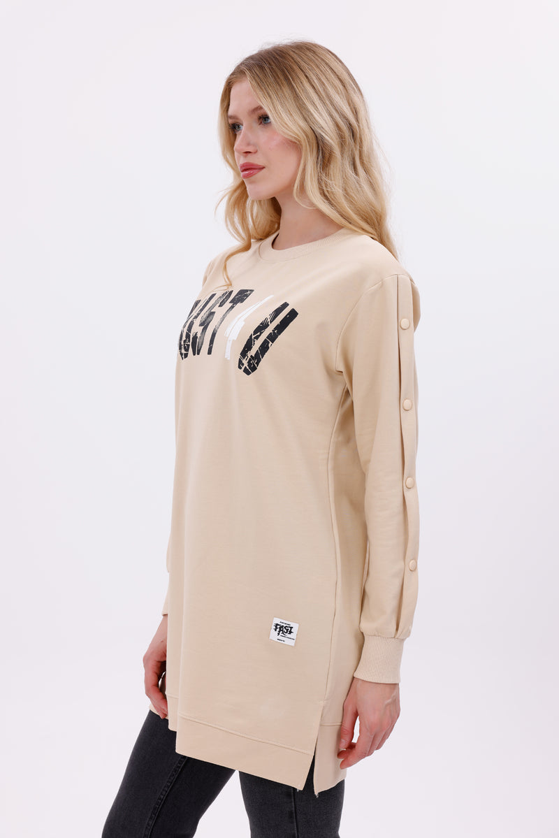 JMN Fernanda Tunic Beige