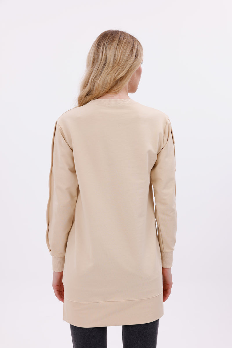 JMN Fernanda Tunic Beige