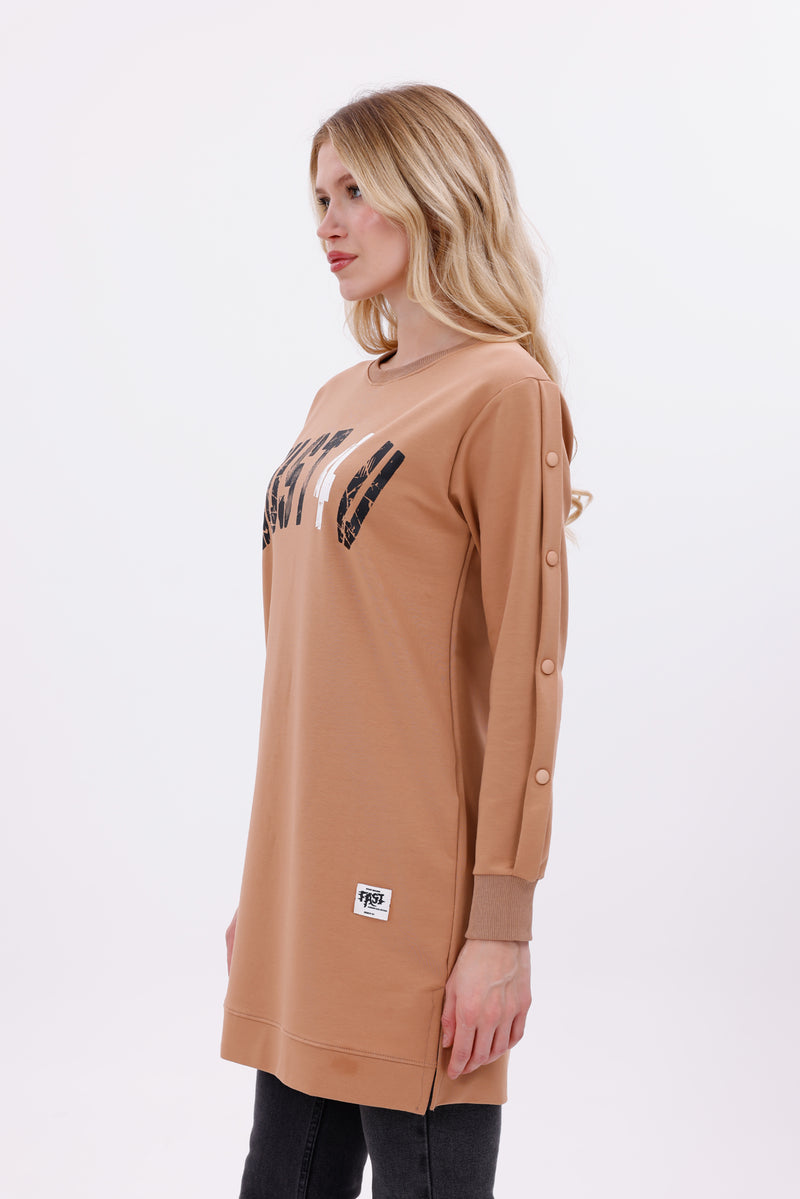 JMN Fernanda Tunic Camel