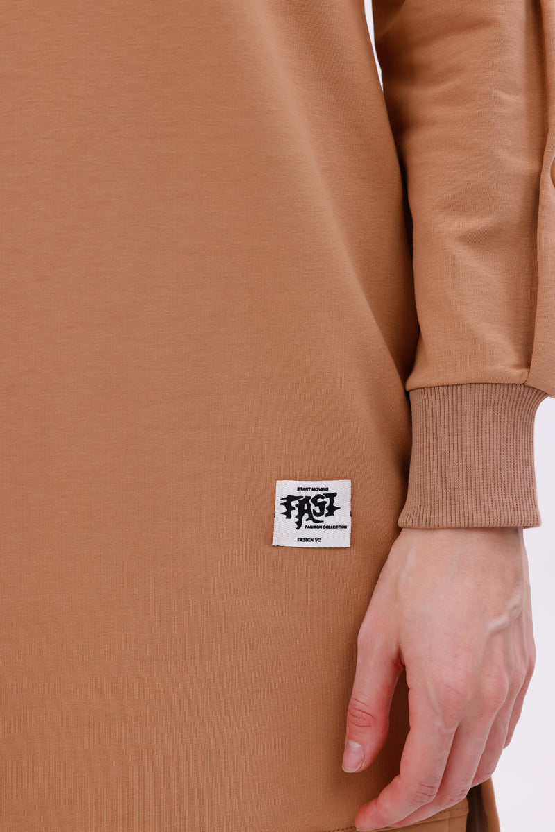 JMN Fernanda Tunic Camel