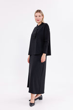 F&G Sparkle Skirt Set Black
