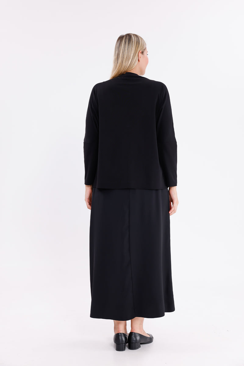 F&G Sparkle Skirt Set Black